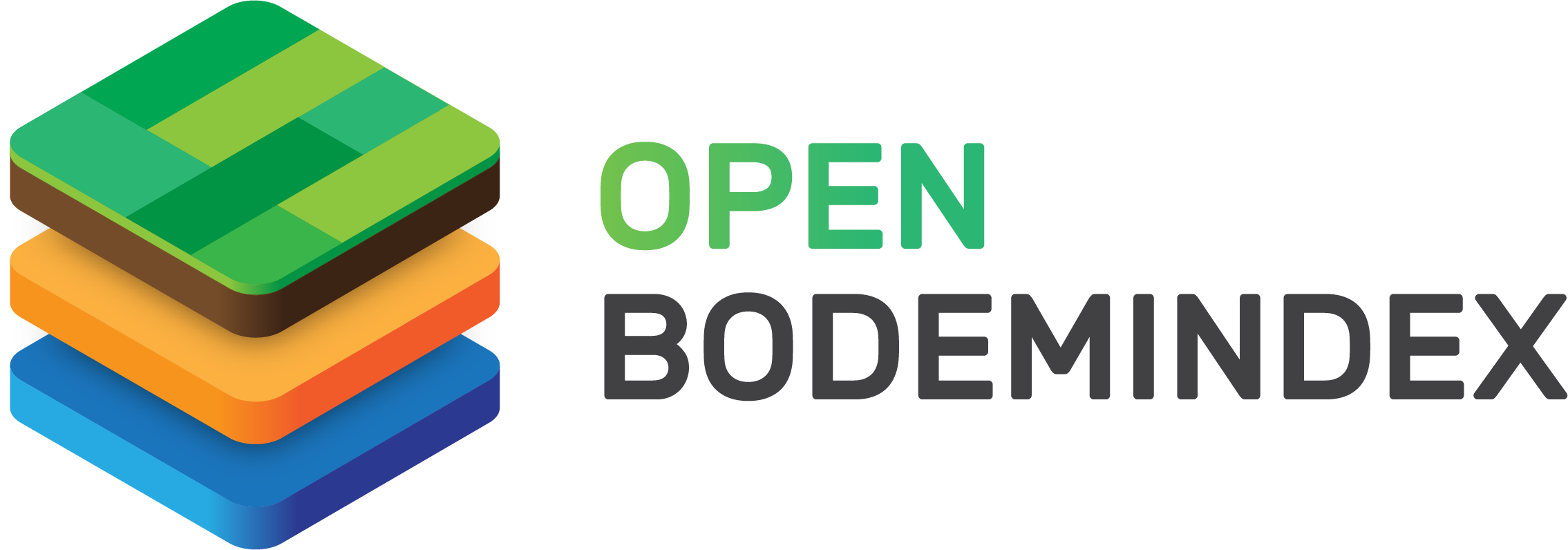 Logo van de Open Bodem Index
